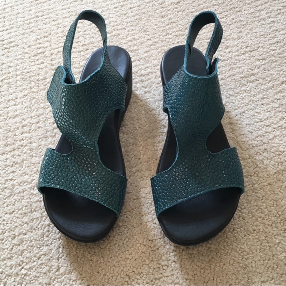 Arche Teal Green Sandals Size 8 NEW